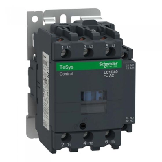 کنتاکتور 40 آمپر اشنایدر اصلی ، کد فنی LC1D40M7