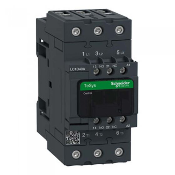 کنتاکتور 40 آمپر اشنایدر اصلی ، کد فنی LC1D40AM7