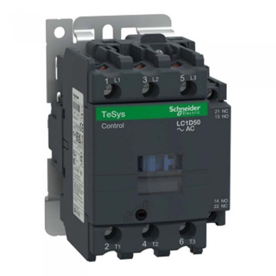 کنتاکتور 50 آمپر اشنایدر اصلی ، کد فنی LC1D50M7