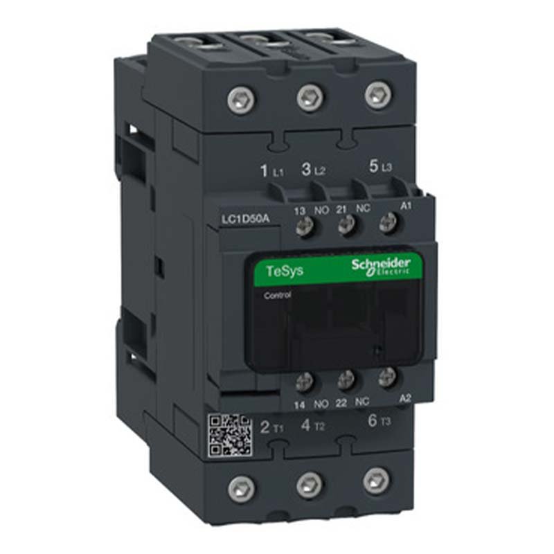 کنتاکتور 50 آمپر اشنایدر اصلی ، کد فنی LC1D50AM7