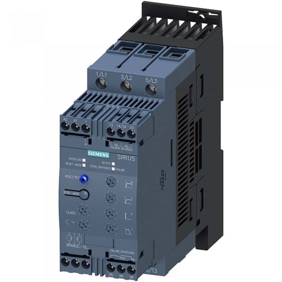 سافت استارتر 37 کیلووات زیمنس 3RW4038-1BB04