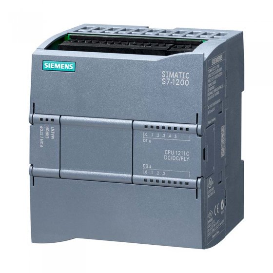 پی ال سی S7-1200 زیمنس 1211C DC/DC/Relay کدفنی 6ES7211-1HE40-0XB0