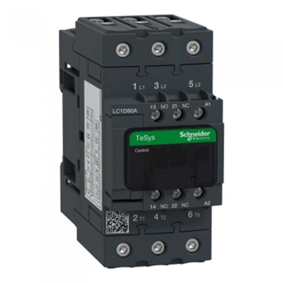 کنتاکتور 80 آمپر اشنایدر اصلی ، کد فنی LC1D80AM7