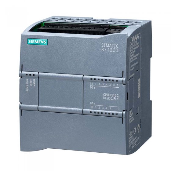 پی ال سی S7-1200 زیمنس 1212C DC/DC/Relay کدفنی 6ES7212-1HE40-0XB0