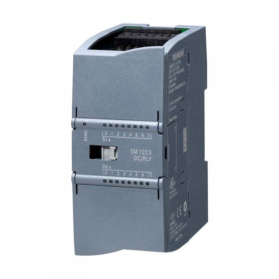 ماژول 8 ورودی و 8 خروجی رله ای S7-1200 کدفنی   6ES7223-1PH32-0XB0