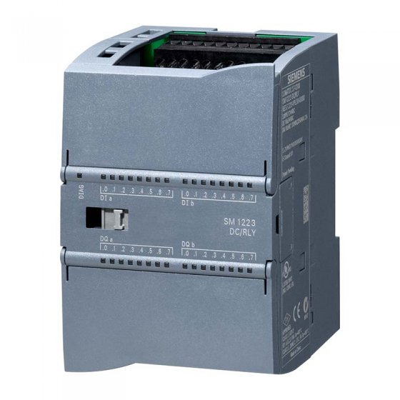 ماژول 16 ورودی و 16 خروجی رله ای S7-1200 کدفنی 6ES7223-1PL32-0XB0