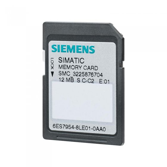 کارت حافظه 12 مگابایت SIMATIC S7 کدفنی 6ES7954-8LE04-0AA0
