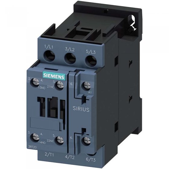 کنتاکتور زیمنس 38 آمپر کد فنی 3RT2028-1AF00