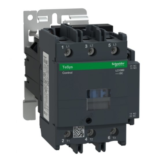 کنتاکتور 80 آمپر اشنایدر اصلی ، کد فنی LC1D80BD