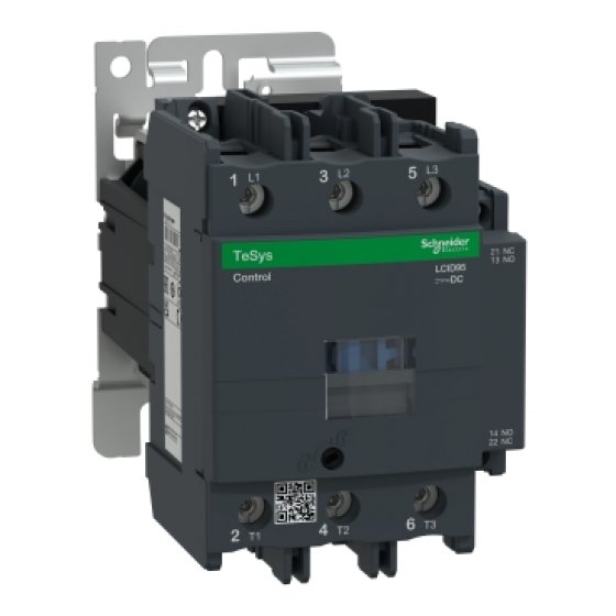کنتاکتور 95 آمپر اشنایدر اصلی ، کد فنی LC1D95BD