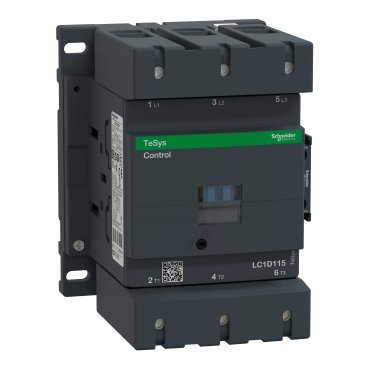 کنتاکتور 115 آمپر اشنایدر اصلی ، کد فنی LC1D115F7