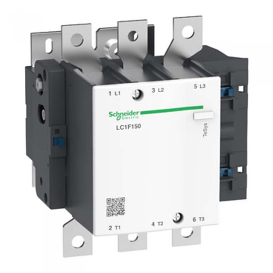 کنتاکتور 150 آمپر اشنایدر اصلی ، کد فنی LC1F150F7