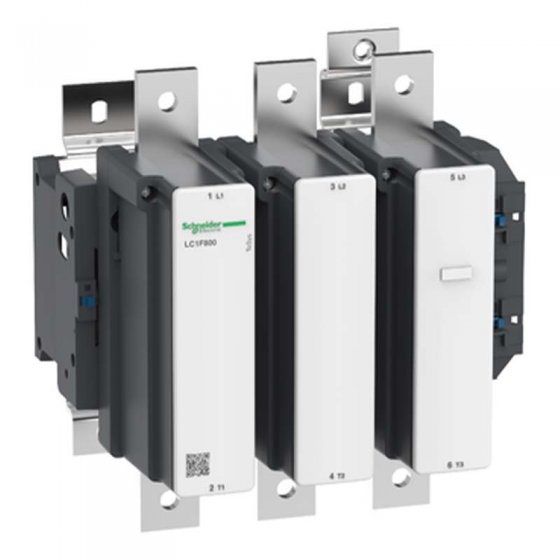 کنتاکتور 800 آمپر اشنایدر اصلی ، کد فنی LC1F800F7