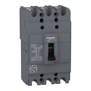 کلید اتوماتیک سری EASY اشنایدر 80 آمپر کد فنی EZC100H3080