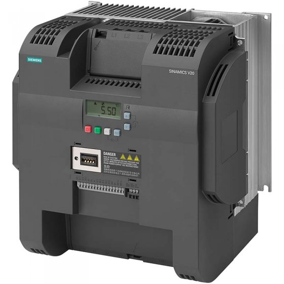 درایو 18.5 کیلووات سه فاز فیلتردار V20 زیمنس 6SL3210-5BE31-8CV0