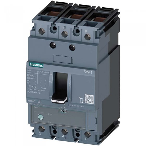 کلید اتوماتیک 80 آمپر زیمنس 3VA1180-4EE36-0AA0