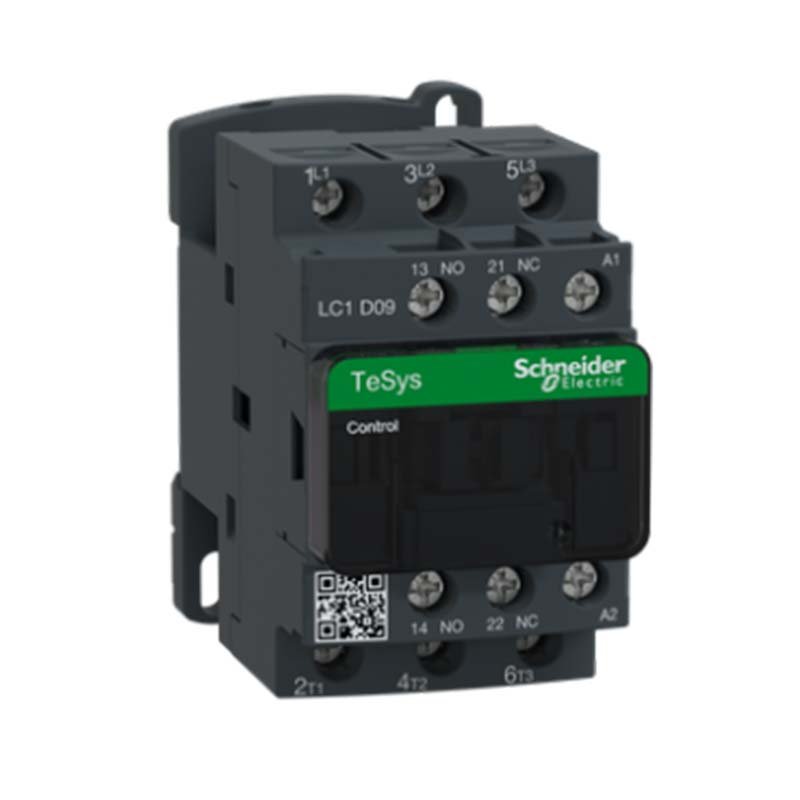 کنتاکتور 9 آمپر اشنایدر اصلی ، کد فنی LC1D09M7